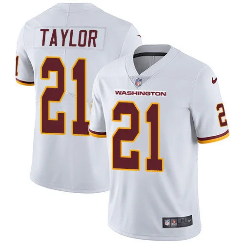 Football Jersey For Customized Fan Wear-Men's Washington Football Team #21 Sean Taylor White Vapor Untouchable Limited Stitched Jersey