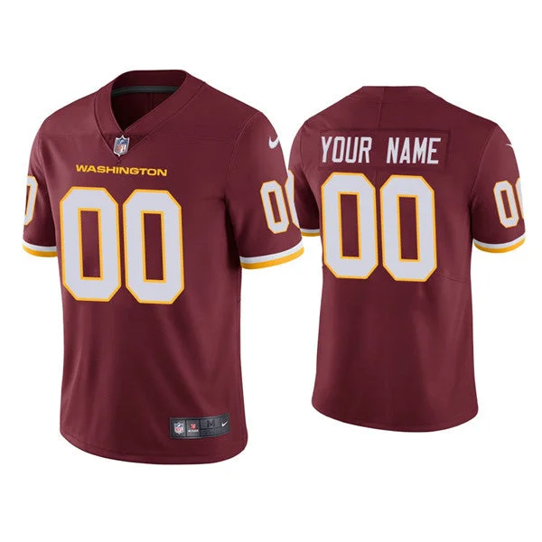 Football Jersey For Player Merchandise-Men's Washington Football Team ACTIVE PLAYER Burgundy Red Vapor Untouchable Limited Stitched Jersey