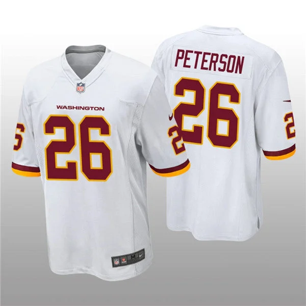 Football Jersey For Custom Player Numbers-Men's Washington Football Team White #26 Adrian Peterson Vapor Untouchable Limited Stitched Jersey