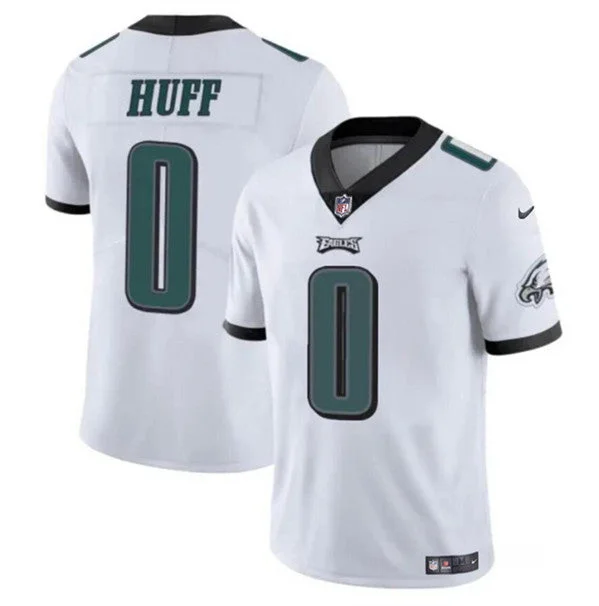 Football Jersey For Family Event Gifts-Men's Philadelphia Eagles #0 Bryce Huff White Vapor Untouchable Limited Football Stitched Jersey