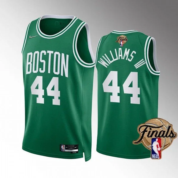 Basketball Jersey For Sports Club Teams-Celtics 44 Robert Williams III Green 2022 Finals Swingman Basketball Jersey