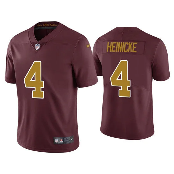 Football Jersey For Supporter Apparel-Men's Washington Football Team #4 Taylor Heinicke Red Vapor Untouchable Limited Stitched Jersey