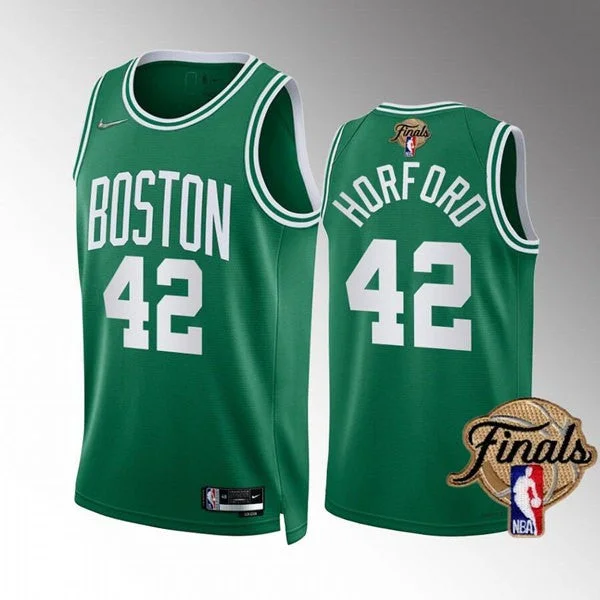 Basketball Jersey For Limited-Time Orders-Celtics 42 Al Horford Green 2022 Finals Swingman Basketball Jersey