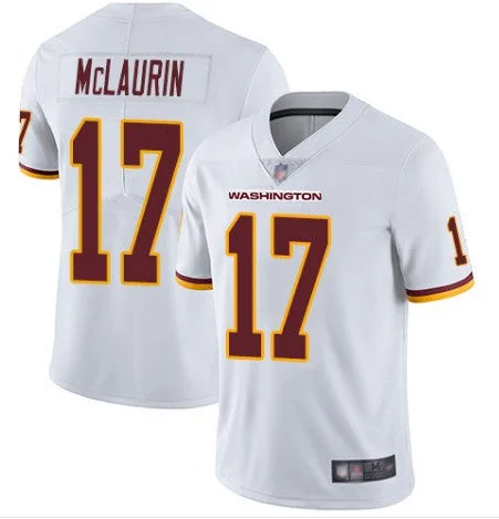 Football Jersey With Custom Embroidered Designs-Men's Washington Football Team White #17 Terry McLaurin Vapor Untouchable Limited Stitched Jersey