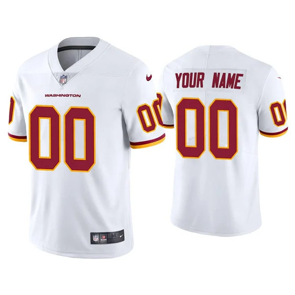 Football Jersey For Holiday Gifts-Men's Washington Football Team ACTIVE PLAYER White Vapor Untouchable Limited Stitched Jersey