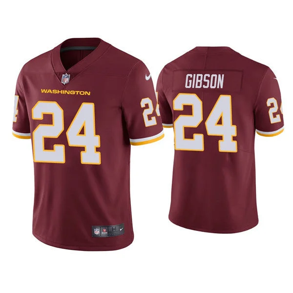 Football Jersey For Group Customization-Men's Washington Football Team Red #24 Antonio Gibson Red Vapor Untouchable Limited Stitched Jersey